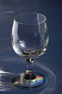 Vinegar can remove the cloudy residue from glasses.