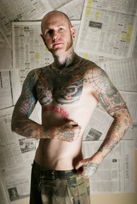Waist tattoos work for first-time branders or those who are pros at getting stamped.