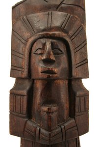 Create a realistic tiki mask