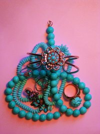 Turquoise is a soft stone, prone to chips and breaks.
