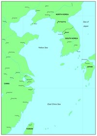 The peninsula of Korea