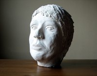 Plaster of Paris is used to fill and create molds for sculptures.
