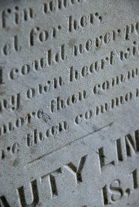 Start a headstone cleaning service to help preserve and protect grave site markers.