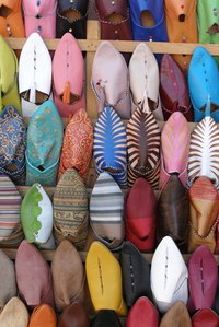 Too tight non-leather shoes can be stretched to fit.