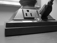 Use small extension cords with lights or low-power electronics.