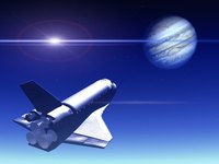 Building a model space shuttle can encourage a child's imagination.