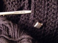 Selecting the correct size for your crochet hook is important for matching gauge.