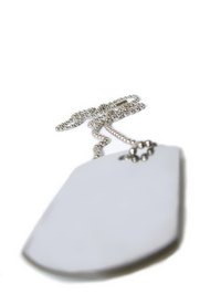 You can engrave your own silver pendant.