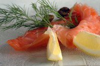 Try salmon in cakes, seared steaks or smoked on bagels with cream cheese.