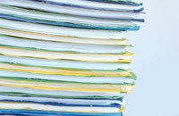 Keeping files in stacks makes it difficult to find what you are looking for.