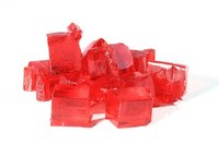 Use jello to make slime at home.