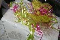 You can be formal, friendly or sentimental when signing your daughter-in-law's bridal shower card.