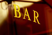 A home bar needs a rail.
