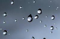 Rainwater is close to distilled water in its low mineral content.