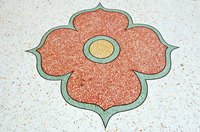 Terrazzo flooring provides beautiful, durable flooring for high-traffic buildings.