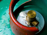 Reznor heaters need a natural gas or propane gas supply.