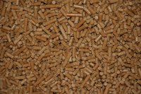 Farmed fish are mainly fed with pellets