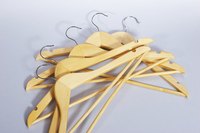 Hanger stackers keep empty hangers from taking up valuable space in your closet.