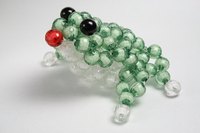 Beaded animals are fun to make.