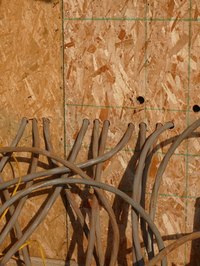 The gauge of wire determines the amps that can flow through it.