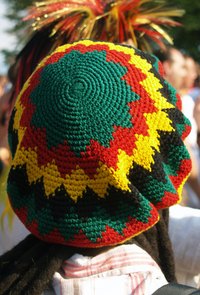 Green, red, yellow and black is a must-have color scheme at your reggae party.