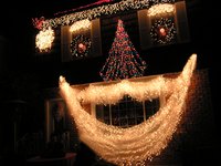 Hook your Christmas lights up in series or in parallel.