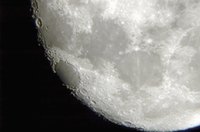 Become the moon this Halloween with a few simple items.