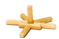 The simple dowel can be used in making several joints stronger.