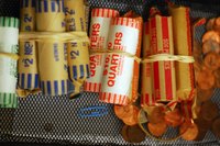 Coin rolls make storing and carrying large quantities of change much simpler