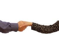 Handshakes are part of successful conflict resolution.