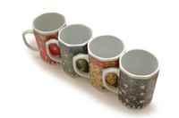 Decorate mugs with a digital mug heat press machine.