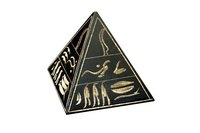 Make a model pyramid with plywood.