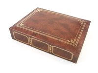 Learn to emboss gold on your own books at home.
