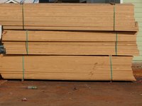 Boards often split along the grain when they become too dry.