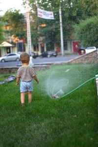A lawn drainage system should be safe for kids and adults.