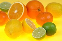 Dried citrus fruit is a wonderful choice to add to a wreath.