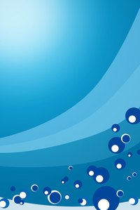 You can make realistic waves from different shades of blue paper.