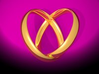 Gold is the traditional color and precious metal used to celebrate a 50-year marriage.