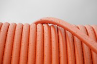 Use compression fittings to connect PEX pipe to a fixture.