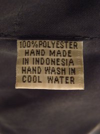 Specific treatment of polyester varies depending on how the polyester is synthesized.
