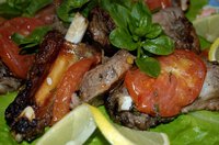 Country-style ribs are cut from the rib end of the pork loin or sometimes the shoulder.