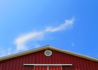 Soffit gives your pole barn a clean and finished look.