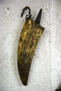 Cow horns can be made into a wide variety of useful items.