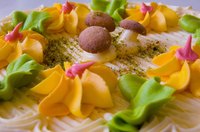 Decorate cakes to match the party's theme.
