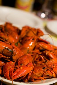 Serve crayfish whole in their shells.