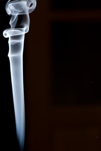 Cigarette smoke can damage a wall just as badly as a fire.