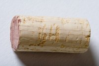 An old wine cork provides the "pop" in a cork gun.