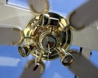 A ceiling fan would be a leasehold improvement.