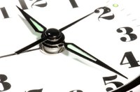 It is relatively simple to work out where to place the numbers on a clock face.
