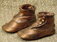 Bronzed baby shoes are a wonderful keepsake of your child's earliest days.